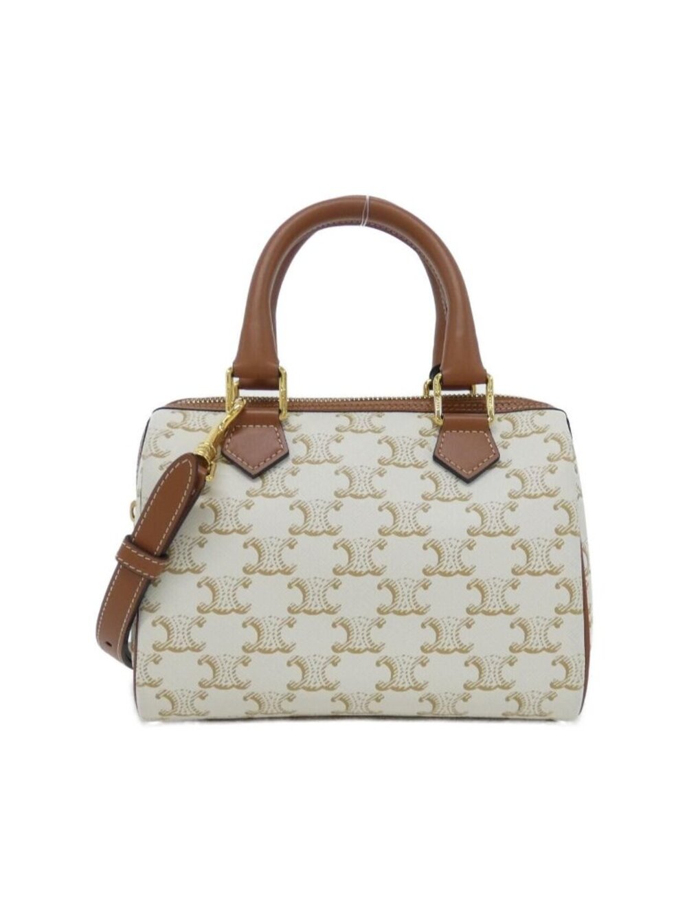 Celine Boston Bag Travel Bag White